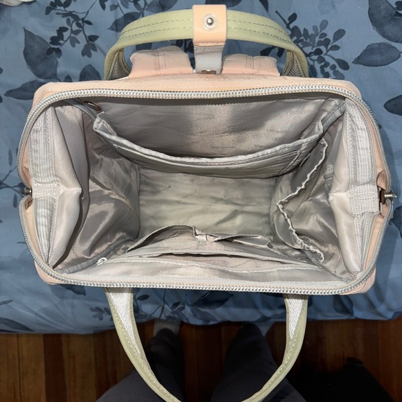 Pink Colorblock Backpack/Daypack - Picture 5 of 8